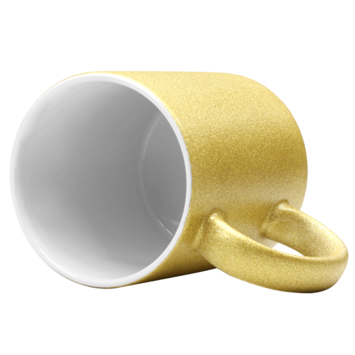 Caneca Personalizada com Glitter Dourado - Imagem 3