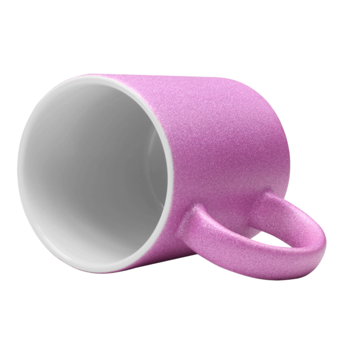 Caneca Personalizada com Glitter Rosa - Imagem 3