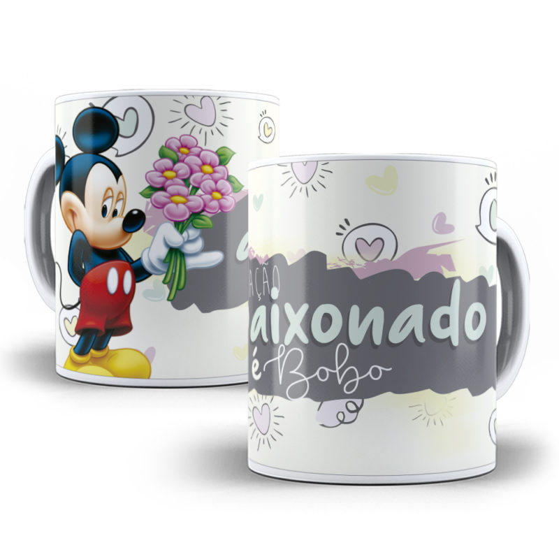 Caneca Personalizada Frase Apaixonado Dia dos Namorados