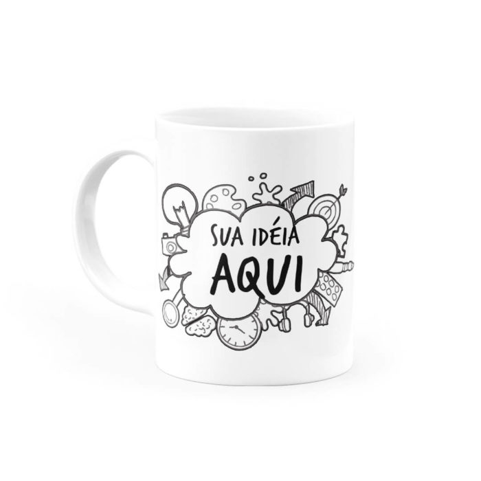 Caneca Personalizada Branca