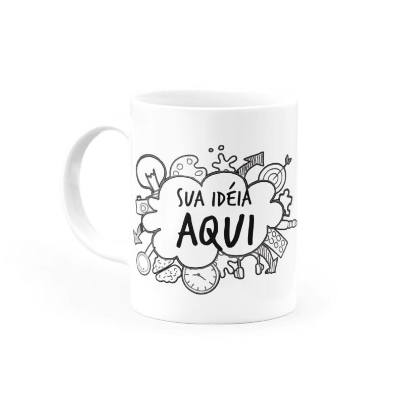Caneca Personalizada Branca