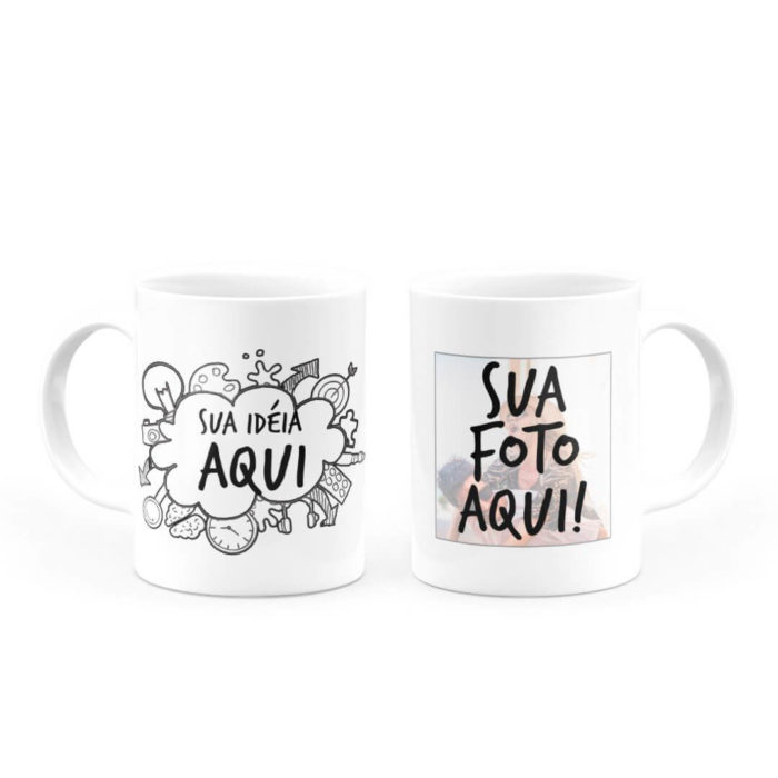 Caneca Personalizada Branca - Imagem 5