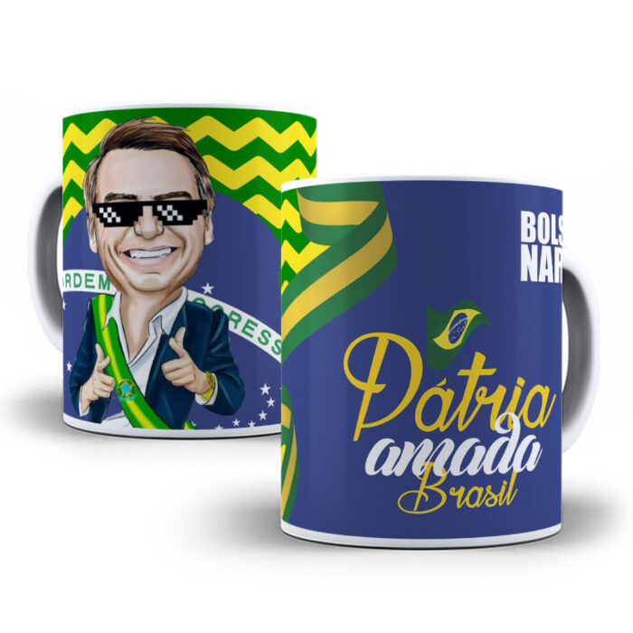 Caneca Personalizada Política Bolsonaro 19