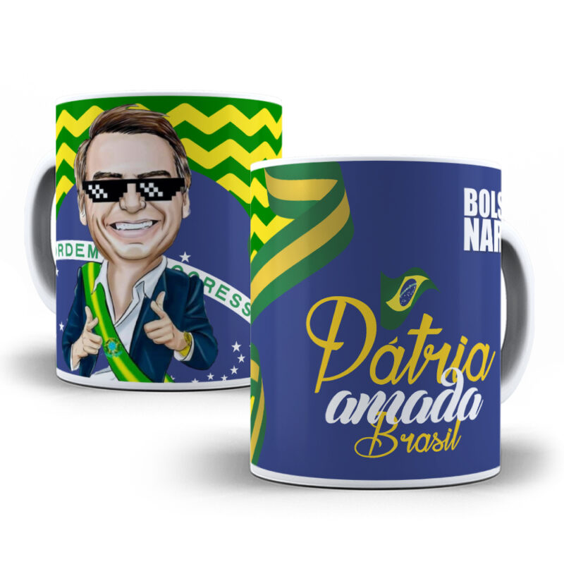 Caneca Personalizada Política Bolsonaro 19