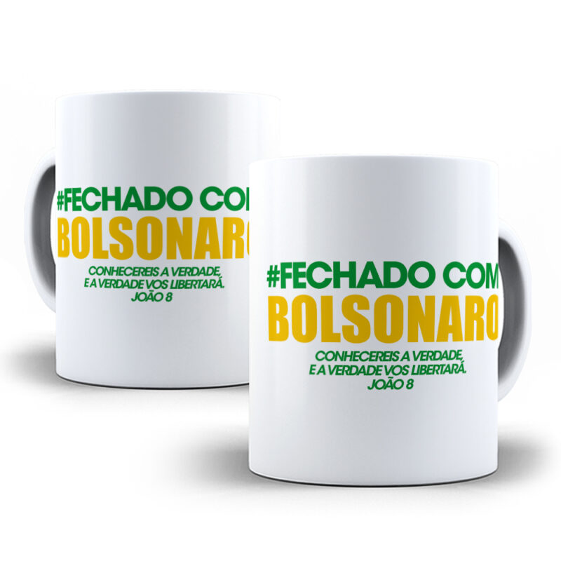 Caneca Personalizada Política Bolsonaro 9