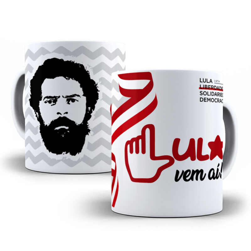 Caneca Personalizada Política Lula 7